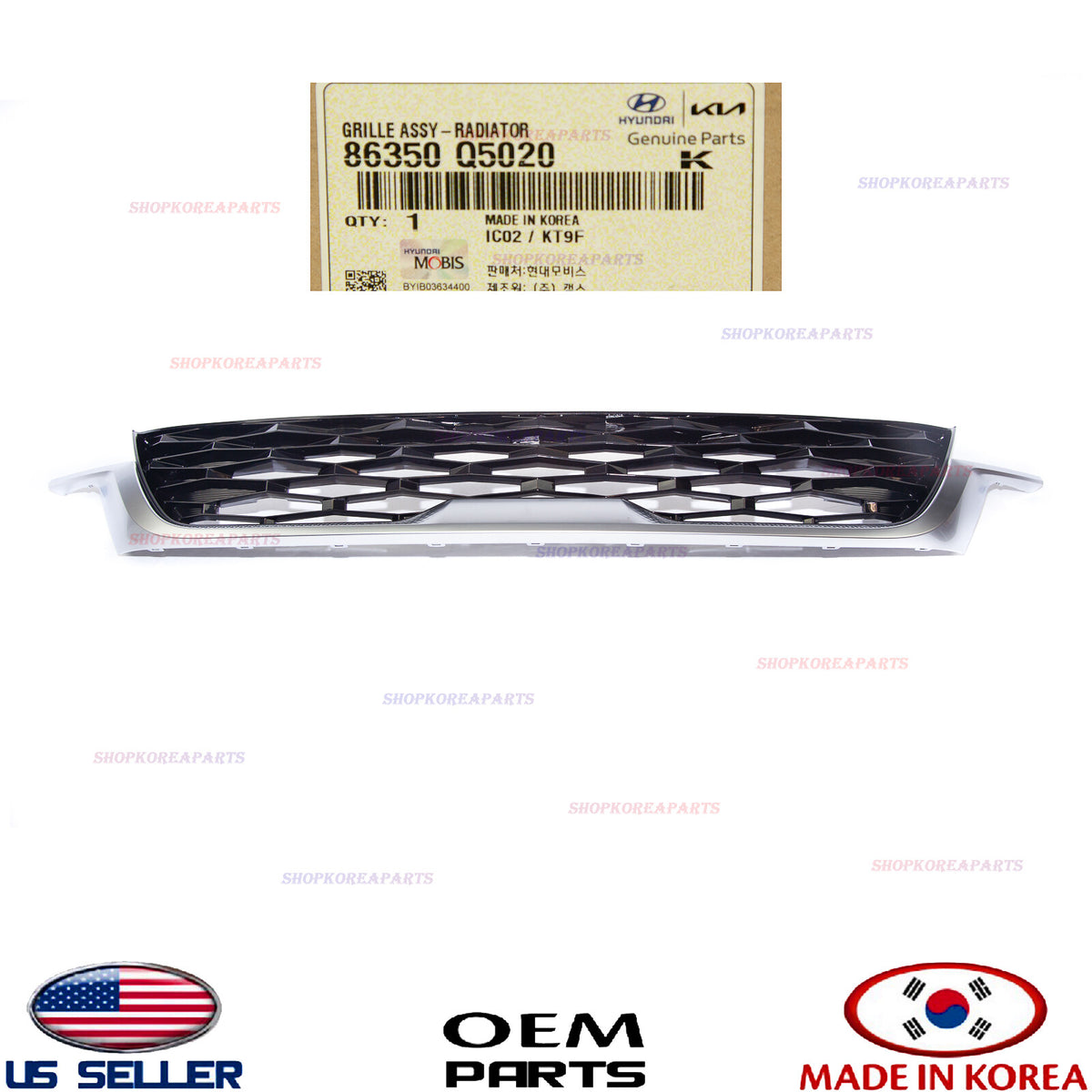 GENUINE Front Bumper Radiator Grille ⭐OEM⭐ Kia Seltos 2021-2023 86350-Q5020