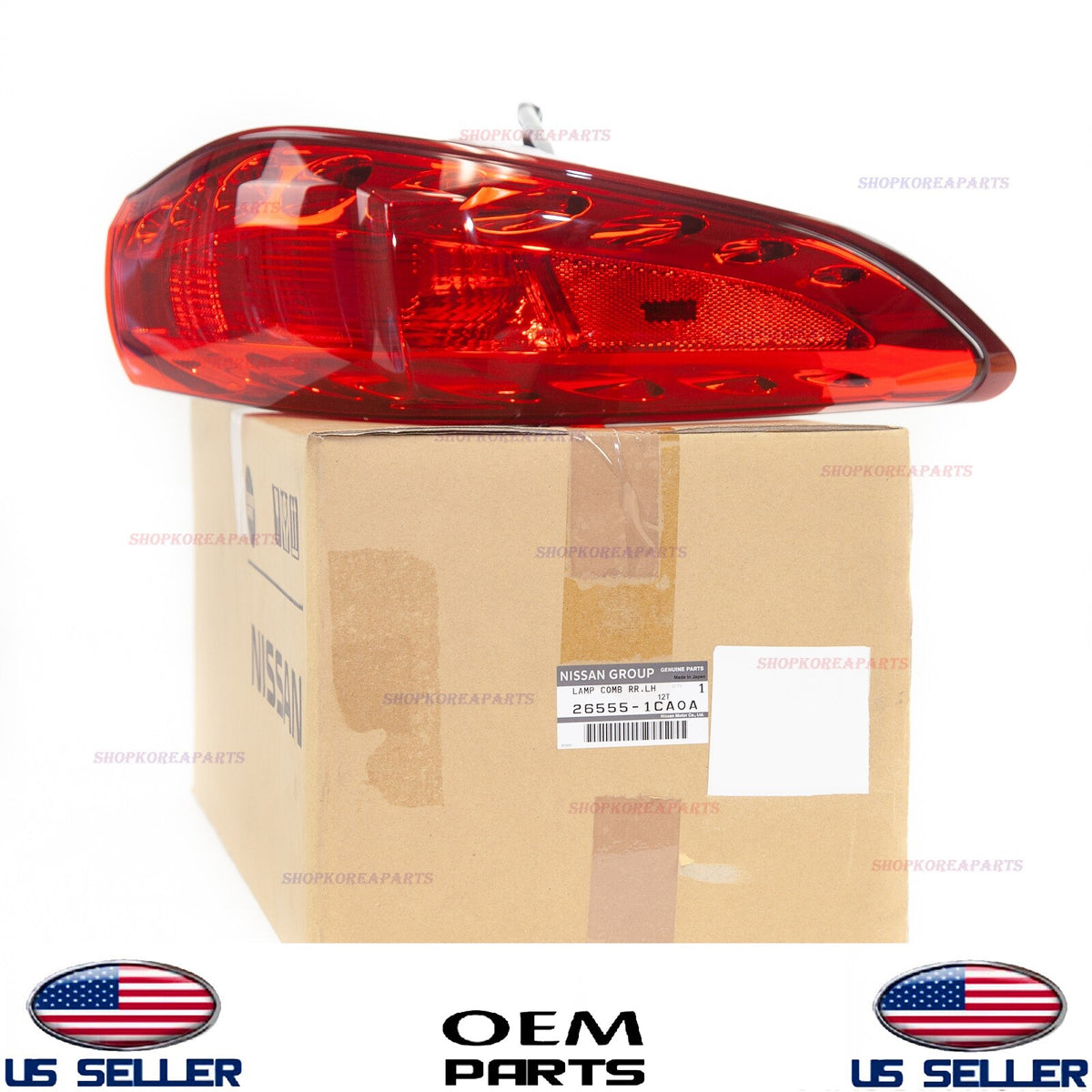 GENUINE Outer Tail Lamp Left Driver Side OEM INFINITI FX35 FX37 FX50 QX70 09-17