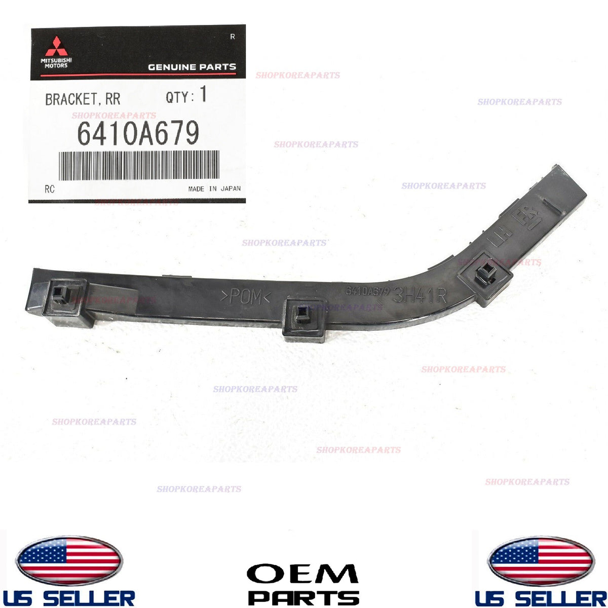 GENUINE Rear Bumper Bracket LEFT Driver Side ⭐OEM⭐ Lancer Evolution 2008-2015