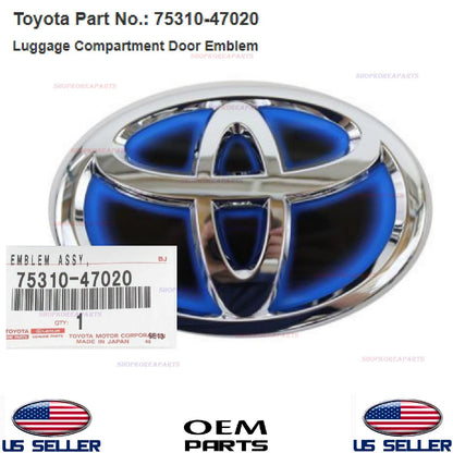 GENUINE Trunk Lid Emblem Logo ⭐OEM⭐ Prius 2010-2017 Highlander 2011-2013