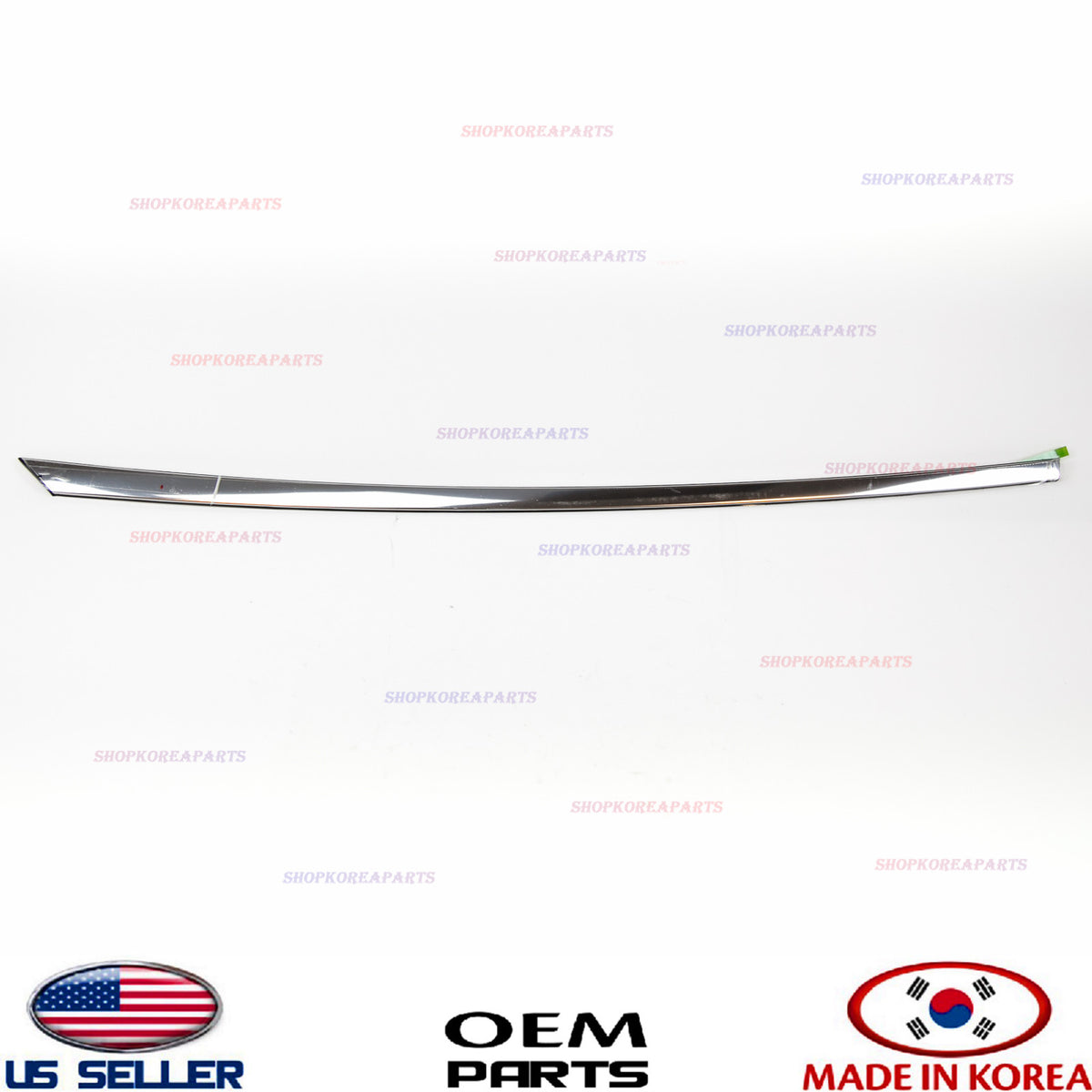 Upper Door Panel Trim Chrome Molding Rear Door Left Driver Side Optima 2011-2015