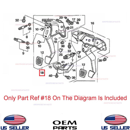 GENUINE Manual Transmission Pedal Clutch ⭐OEM⭐ Accord 2003-2007 TSX 2004-2008