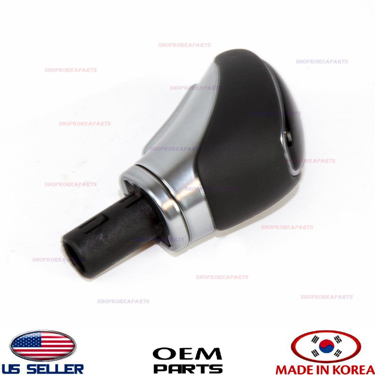✅GENUINE✅ Leather A/T Gear Shift Lever Knob ⭐OEM⭐ Hyundai Sonata 2015-2017