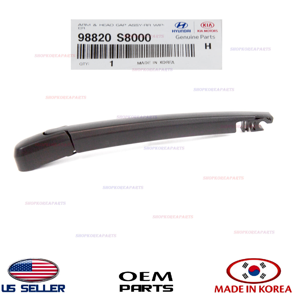 GENUINE Rear Wiper Arm & Head Cap ⭐OEM⭐ HYUNDAI PALISADE 2020-2025 98820S8000