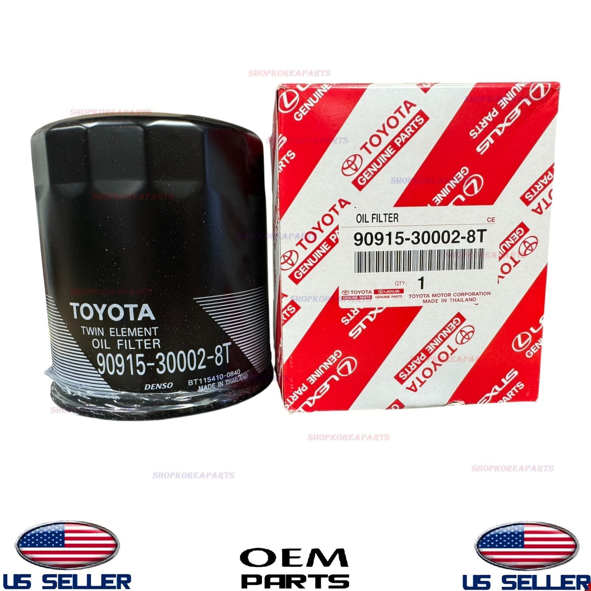 GENUINE OEM Engine Oil Filter 1984-1986 Toyota DIESEL 90915-30002