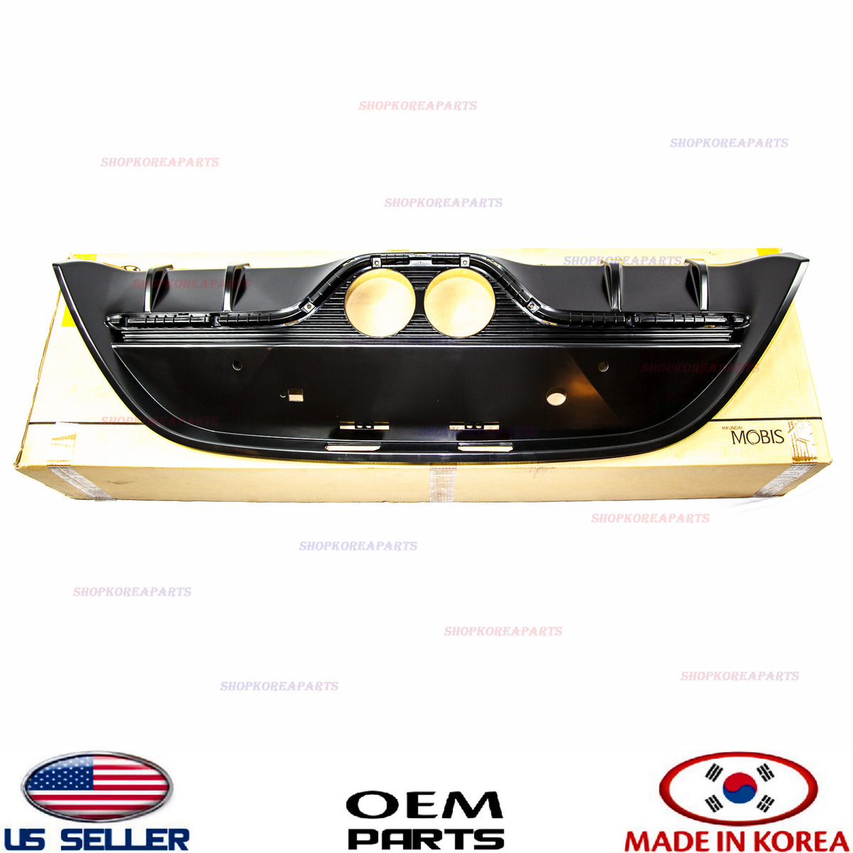 GENUINE Rear Bumper Lower Cover OEM Hyundai Veloster Turbo 2012-2017 86650-2V511