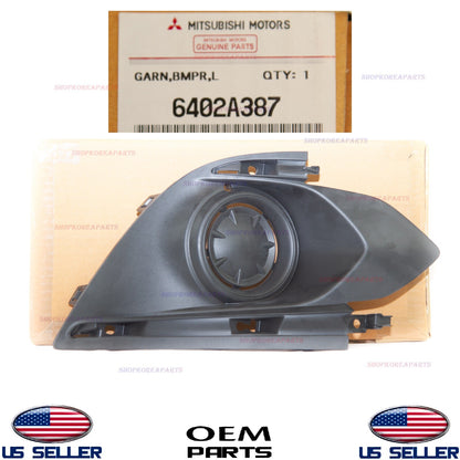 GENUINE Front Bumper Fog Lamp Bezel Cover LEFT ⭐OEM⭐ Mirage Hatchback 2017-2020