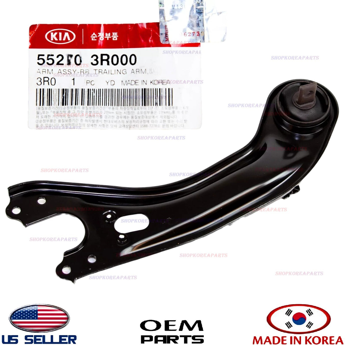 GENUINE Rear-Trailing Control Arm RIGHT Passenger Side OEM Cadenza Optima 11-16