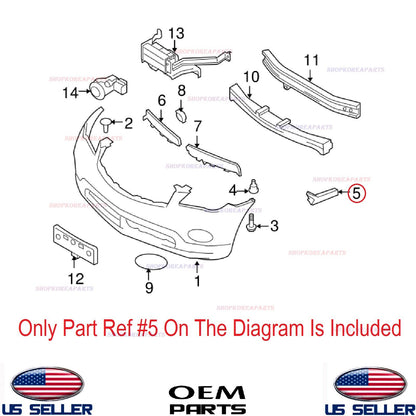 GENUINE Bumper Front Bracket Mounting Passenger Side INFINITI *See compatibility