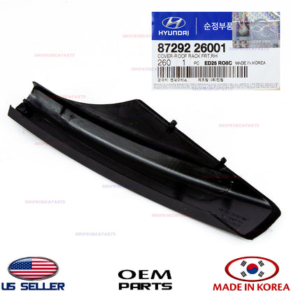 GENUINE Cover Cap Roof Rack Right Passenger Side Front OEM Santa Fe 2001-2006