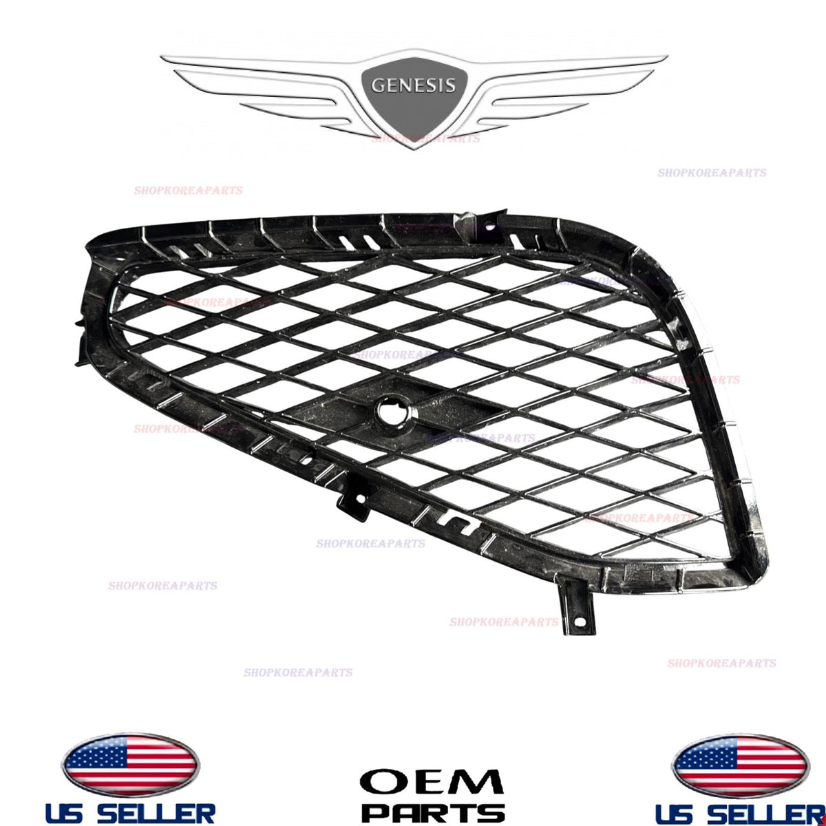 GENUINE OEM Front Bumper Grille LEFT Driver Side 2025-2026 Genesis GV80