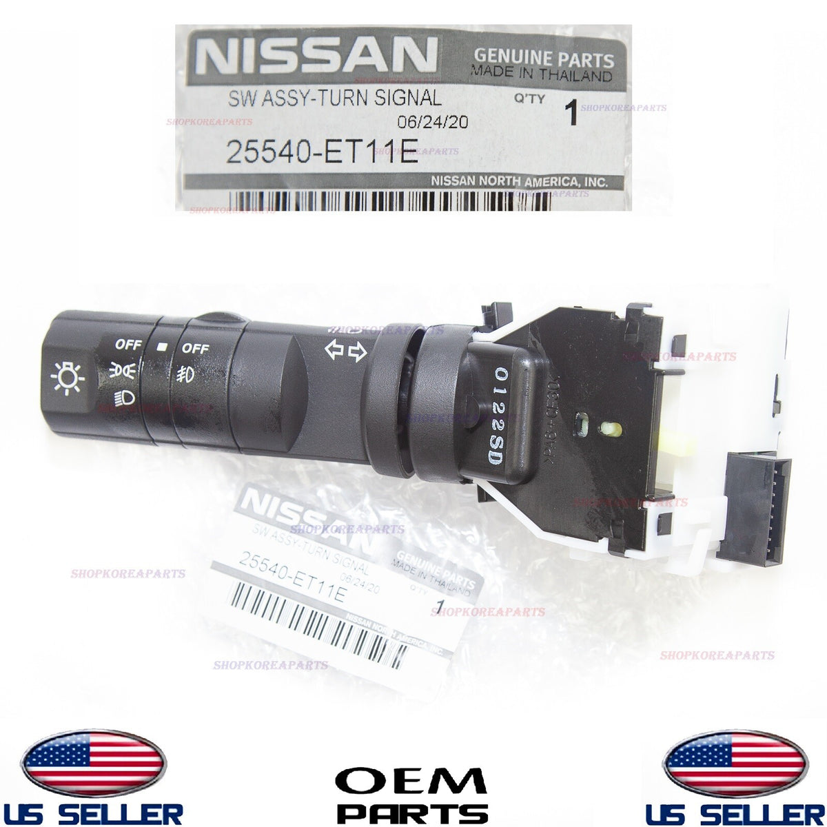 GENUINE OEM Headlight Turn Signal Switch Nissan Infiniti *See Compatibility