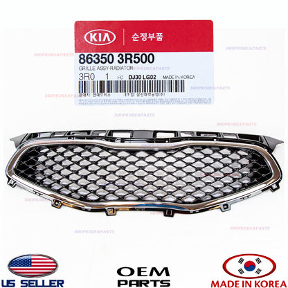 GENUINE Front Bumper Radiator Grille OEM Kia Cadenza 2014-2015-2016 863503R500