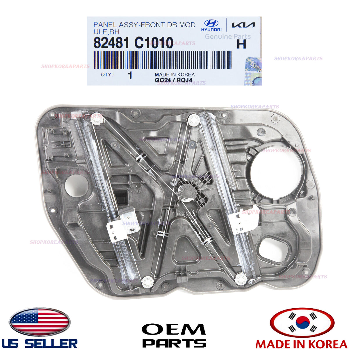 GENUINE Power Window Regulator Front Right Passenger Side OEM Sonata 2015-2019
