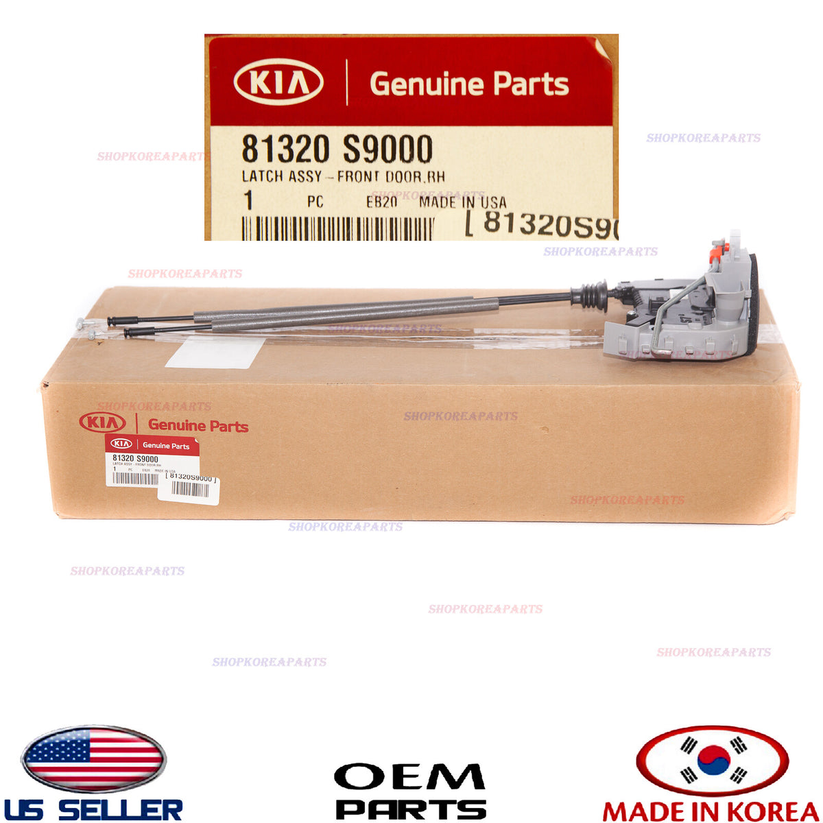 GENUINE Front Door Lock Latch Right Passenger Side ⭐OEM⭐ Telluride 2020-2025