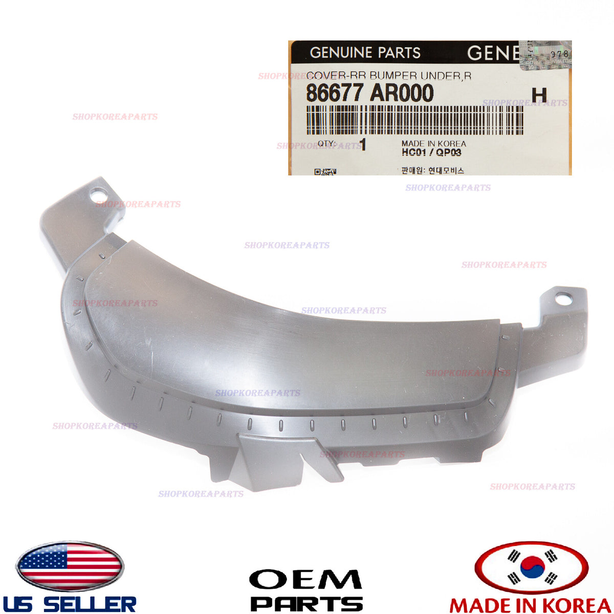 GENUINE Rear Bumper Corner Cover Panel RIGHT Passenger Side ⭐OEM⭐ GV70 2022-25