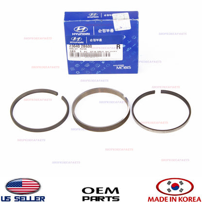 GENUINE OEM Engine Piston Ring Set STD-A 1.6L 2012–2017 Accent Veloster Kia Rio