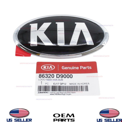 GENUINE Rear Logo Emblem Symbol KIA Silver 2017-2022 Kia Sportage 86320-D9000