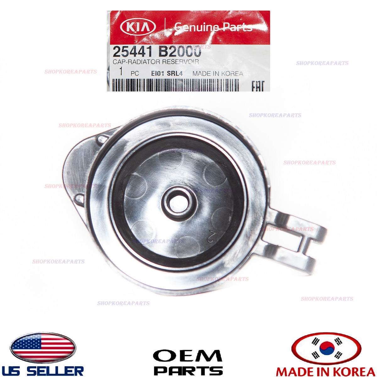 GENUINE Coolant Reservoir Cap ⭐OEM⭐ KIA SOUL 2014-2019 NON-TURBO 25441B2000