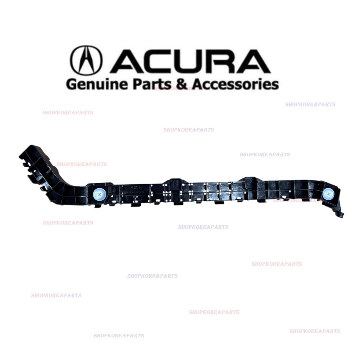 OEM 19 - 24 ACURA RDX REAR BUMPER DRIVER SIDE FENDER BRACKET HOLDER LEFT
