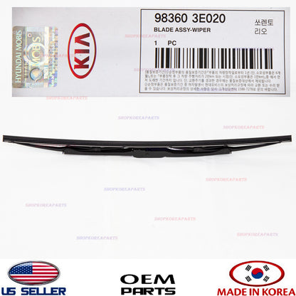 GENUINE Wiper Blade FRONT RIGHT OEM for Various Kia Hyundai *See Compatibility