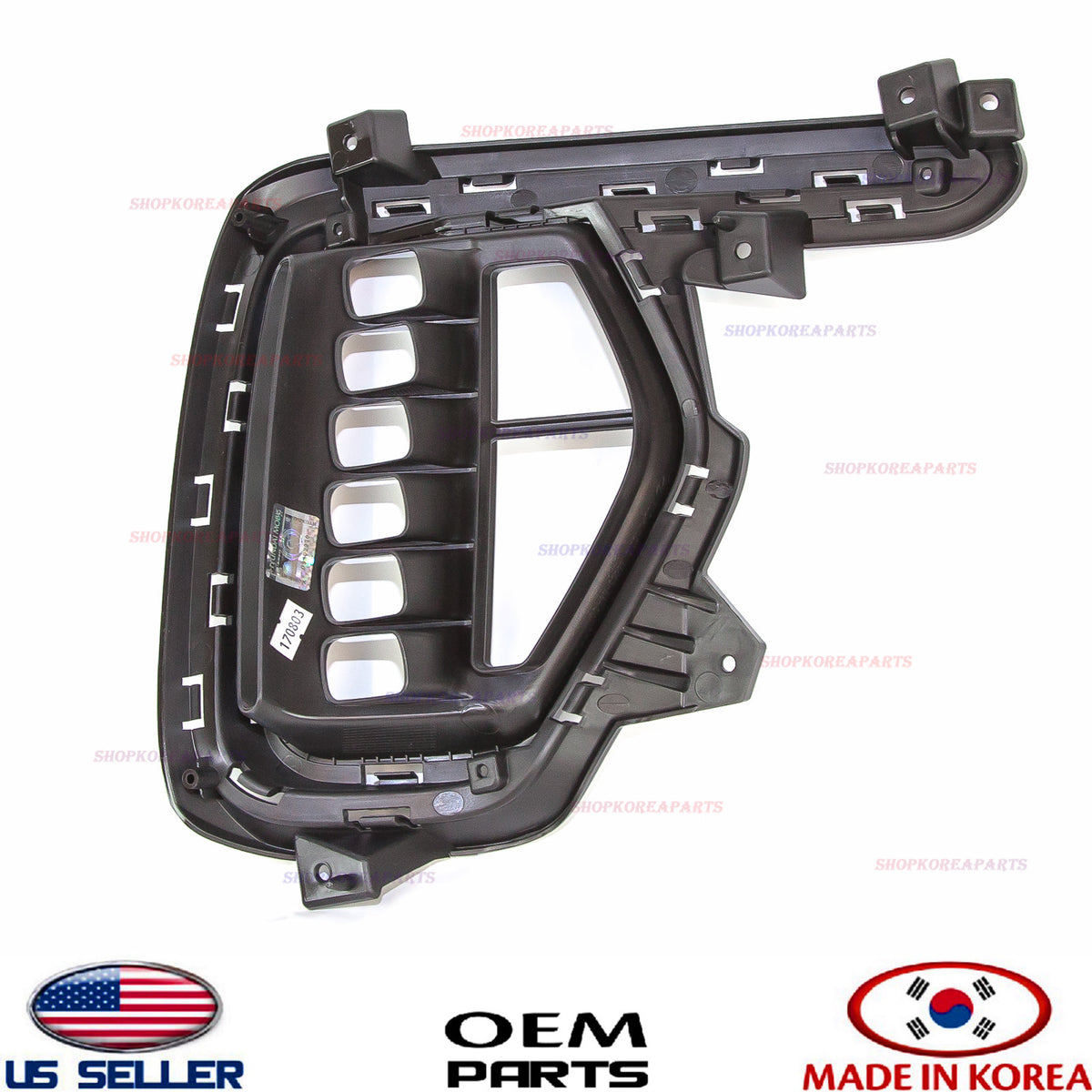 GENUINE Fog Light Bezel Cover LEFT Driver Side 2017-2019 Santa Fe XL 3.3L