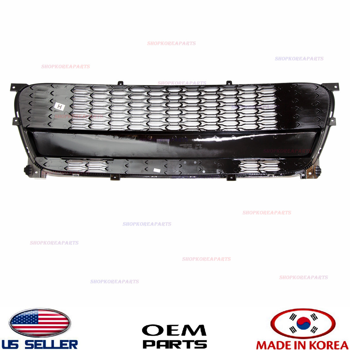 GENUINE Front Bumper Radiator Center Lower Grille ⭐OEM⭐ Kia Forte Koup 2014-2016