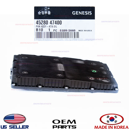 GENUINE Automatic Transaxle Oil Pan OEM Kia K900 Stinger 18-23 Genesis G70 19-24