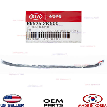 GENUINE OEM Front Bumper Lower Deflector Lip 2012–2013 Kia Soul 86525-2K500