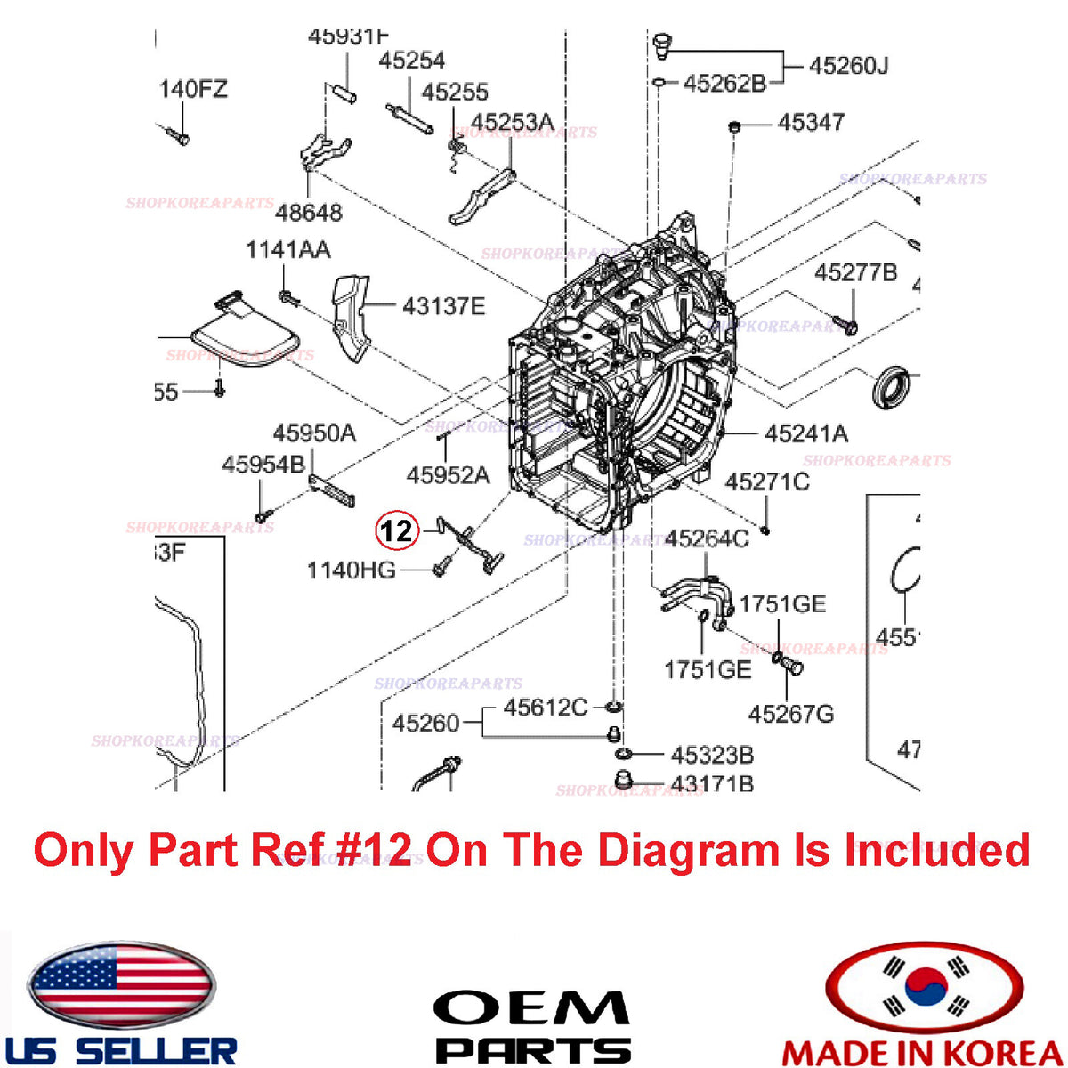 GENUINE Transmission Output Shaft Speed Sensor OEM HYUNDAI KIA See compatibility