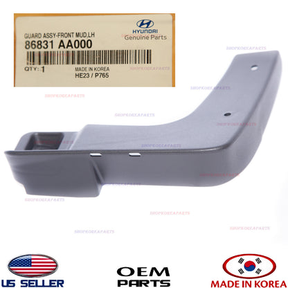 Mud Guard Flaps Splash Shield Front LEFT Driver ⭐OEM⭐ Elantra Sedan 2021-2023