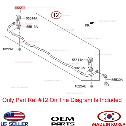 GENUINE Rear Suspension Stabilizer Sway Bar ⭐OEM⭐ Santa Fe 10-12 Sorento 11-13