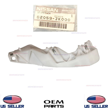 GENUINE Front Bumper Bracket LEFT Driver Side OEM Infiniti Sedan G35 G37 G25 Q40
