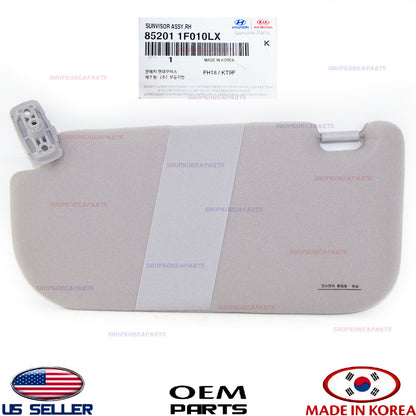 GENUINE Sun Visor Front RIGHT Passenger Side ⭐OEM⭐ KIA SPORTAGE 2006-2010