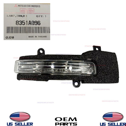 OEM Side Mirror Turn Signal Lamp RIGHT Passenger Side 2018-24 Mitsubishi Mirage