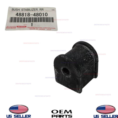 GENUINE Rear Stabilizer Bar Bushing Highlander RX330 RX350 RX400h 48818-48010