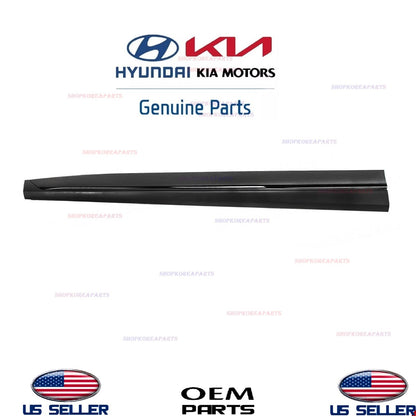 GENUINE Front LEFT Door Lower Molding 2022-2025 Kia EV6 GT GT-Line 87721CVDA0ABP