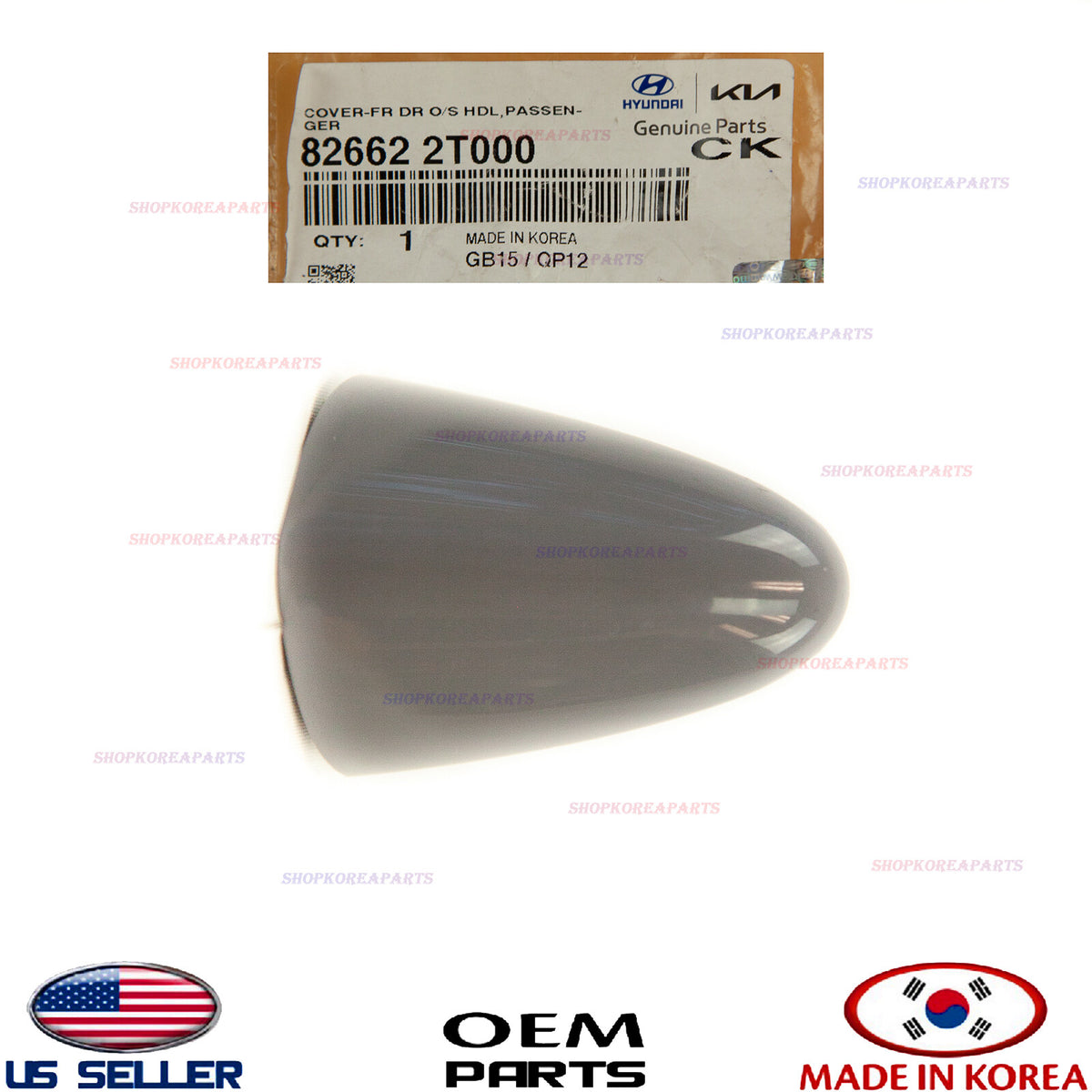 GENUINE Cap Cover Handle Front Door Outside Passenger Side Unpainte OPTIMA 11-15
