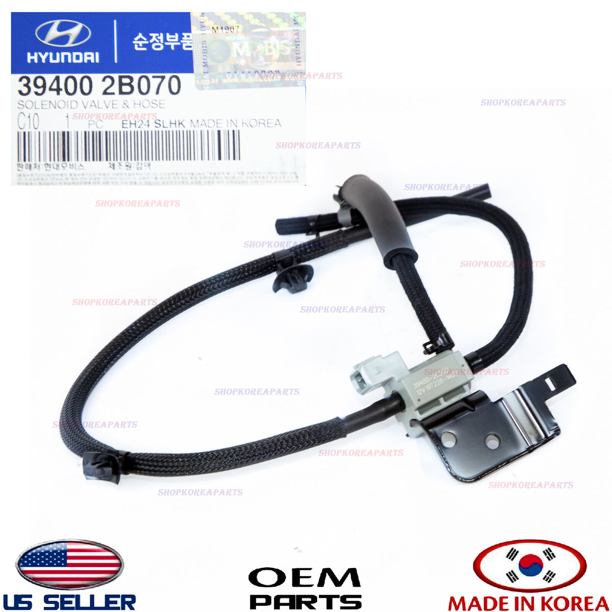 SOLENOID WASTE GATE CONTROL VALVE OEM SONATA OPTIMA TURBO 1.6L 394002B070