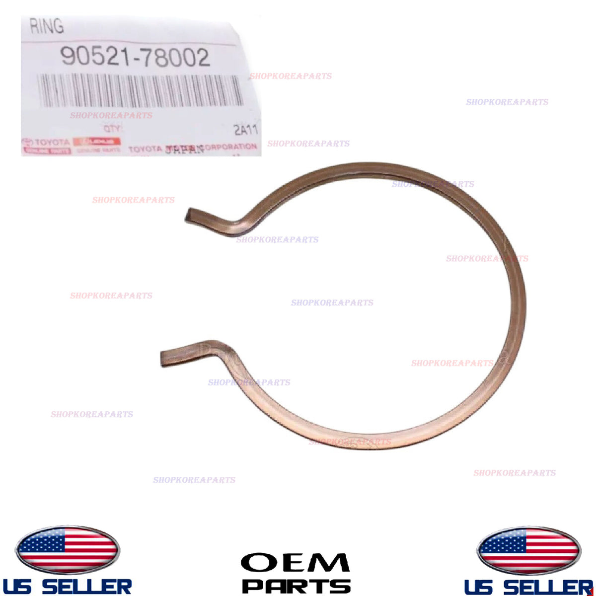GENUINE OEM Rear Drive Shaft Axle Hole Snap Ring Toyota Lexus 1990-17 9052178002