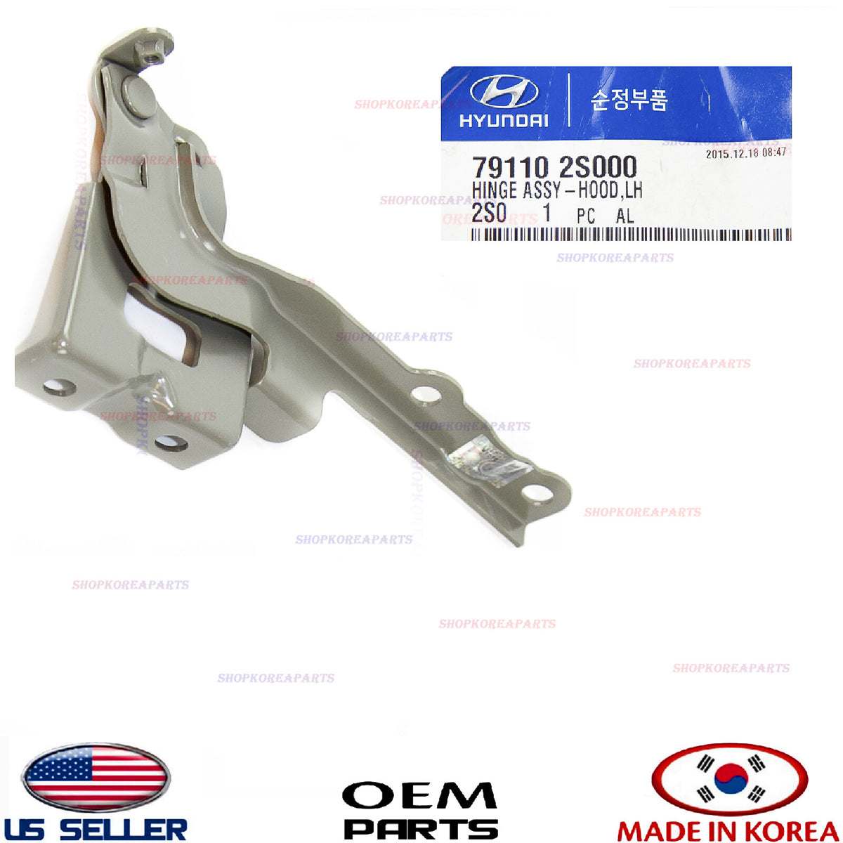 GENUINE Hood Hinge LEFT Driver Side ⭐OEM⭐ Hyundai Tucson 2010-2015 791102S000