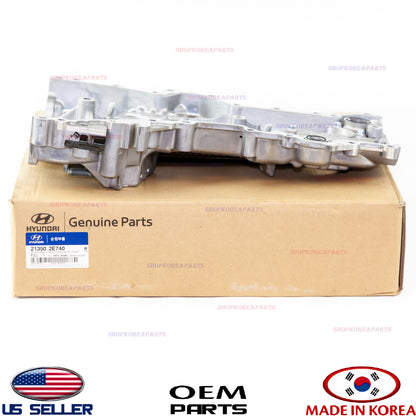 GENUINE Engine Timing Chain Cover OEM HYUNDAI KIA 2.0L 17-24 *See compatibility