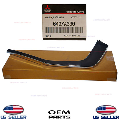 GENUINE Front Bumper Lower Molding RIGHT Passenger OEM Mitsubishi Mirage 2021-24