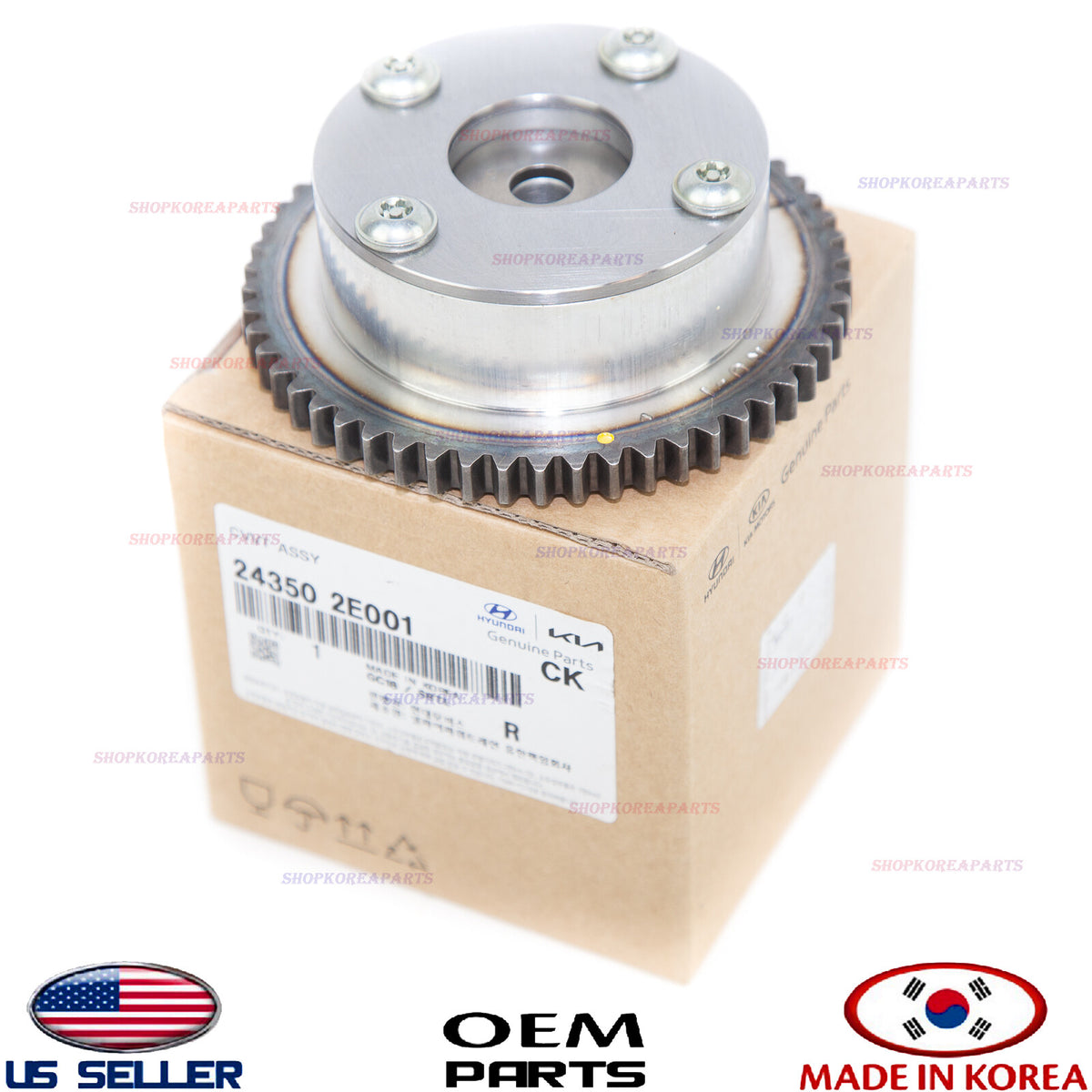 GENUINE INTAKE Camshaft Gear CVVT ⭐OEM⭐ HYUNDAI KIA 1.8L 2.0L *See compatibility