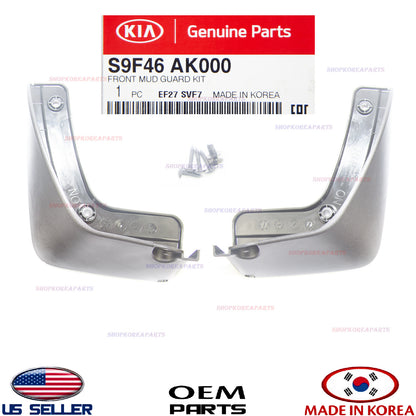 GENUINE Mud Guards Flaps Splash Shield FRONT 2pcs ⭐OEM⭐ KIA TELLURIDE 2020-2024