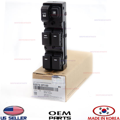GENUINE Power Window Main Switch Front left Side "AUTO" OEM Kia Sorento 2011-15