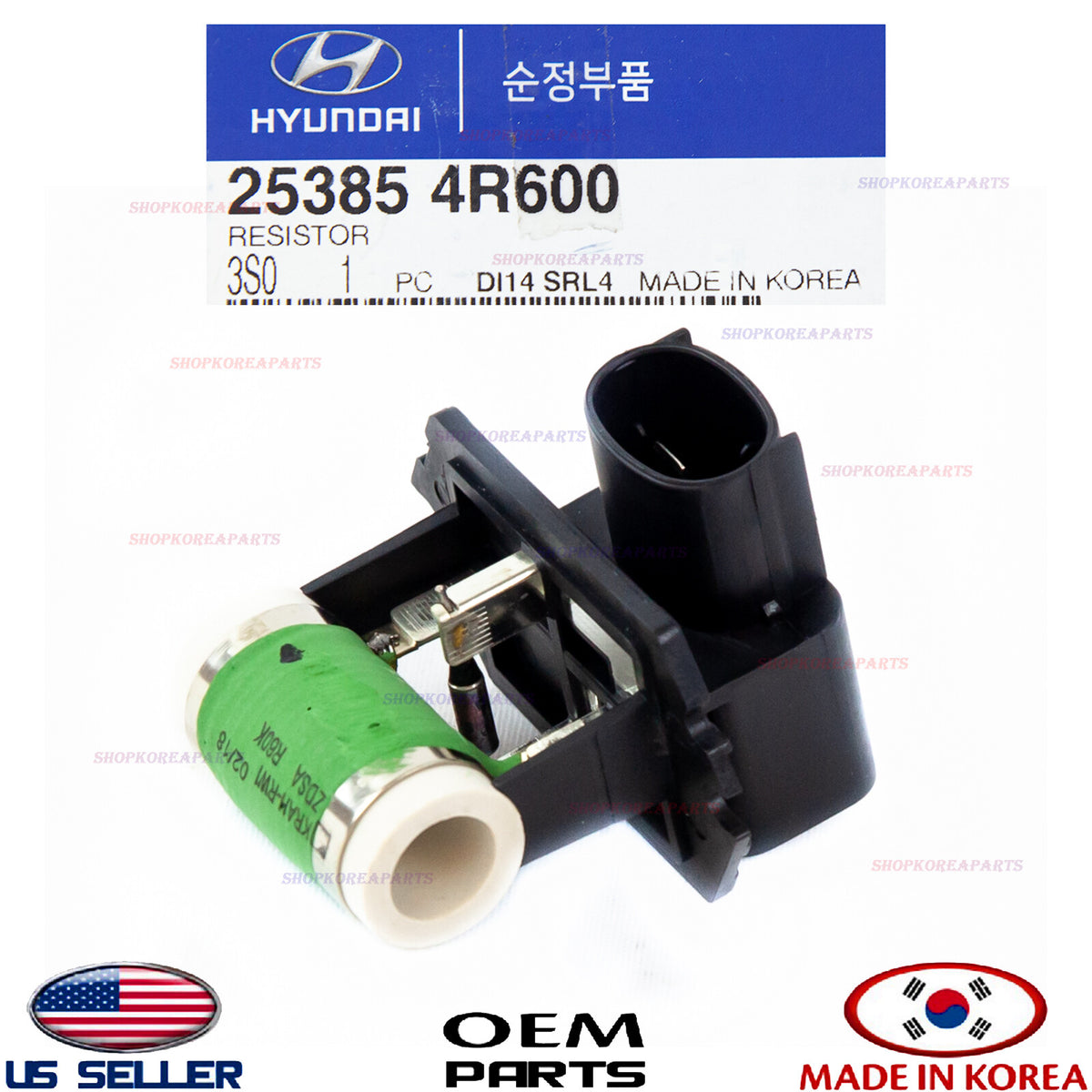 GENUINE Engine Cooling Fan Resistor ⭐OEM⭐ HYUNDAI KIA 11-16 *See compatibility