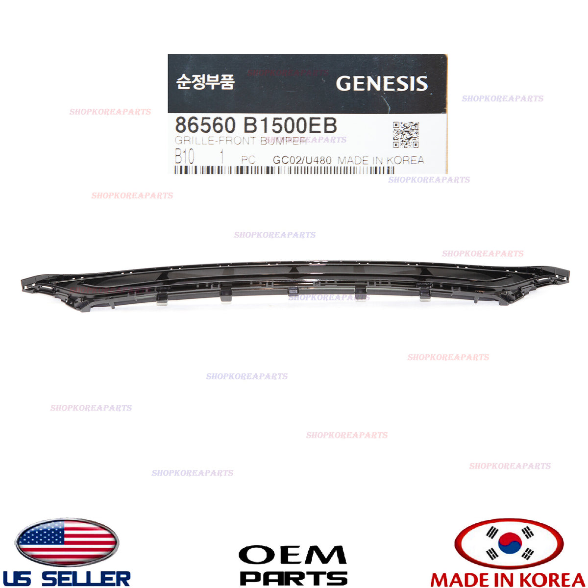 GENUINE Front Bumper Center Lower Grille ⭐OEM⭐ GENESIS G80 2018-2020 86560B1500