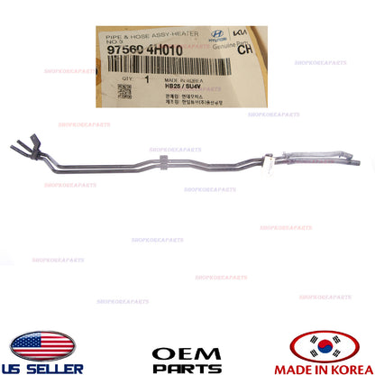 GENUINE Cabin Heater Pipe & Hose ⭐OEM⭐ Hyundai H1 Starex 97560-4H010