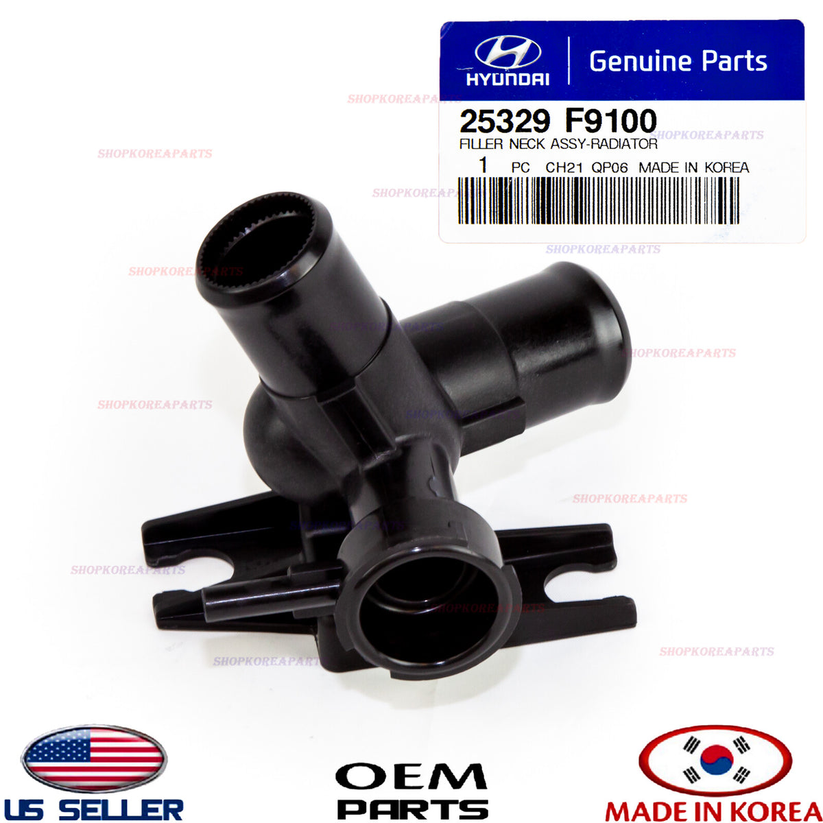 GENUINE Radiator Coolant Filler Neck OEM Hyundai Accent Kia Rio 1.6L 2018-2022